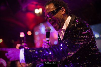 Hugh, fantastischer Sänger und Entertainer mit Candy Dulfer, Mothers Finest, James Brown